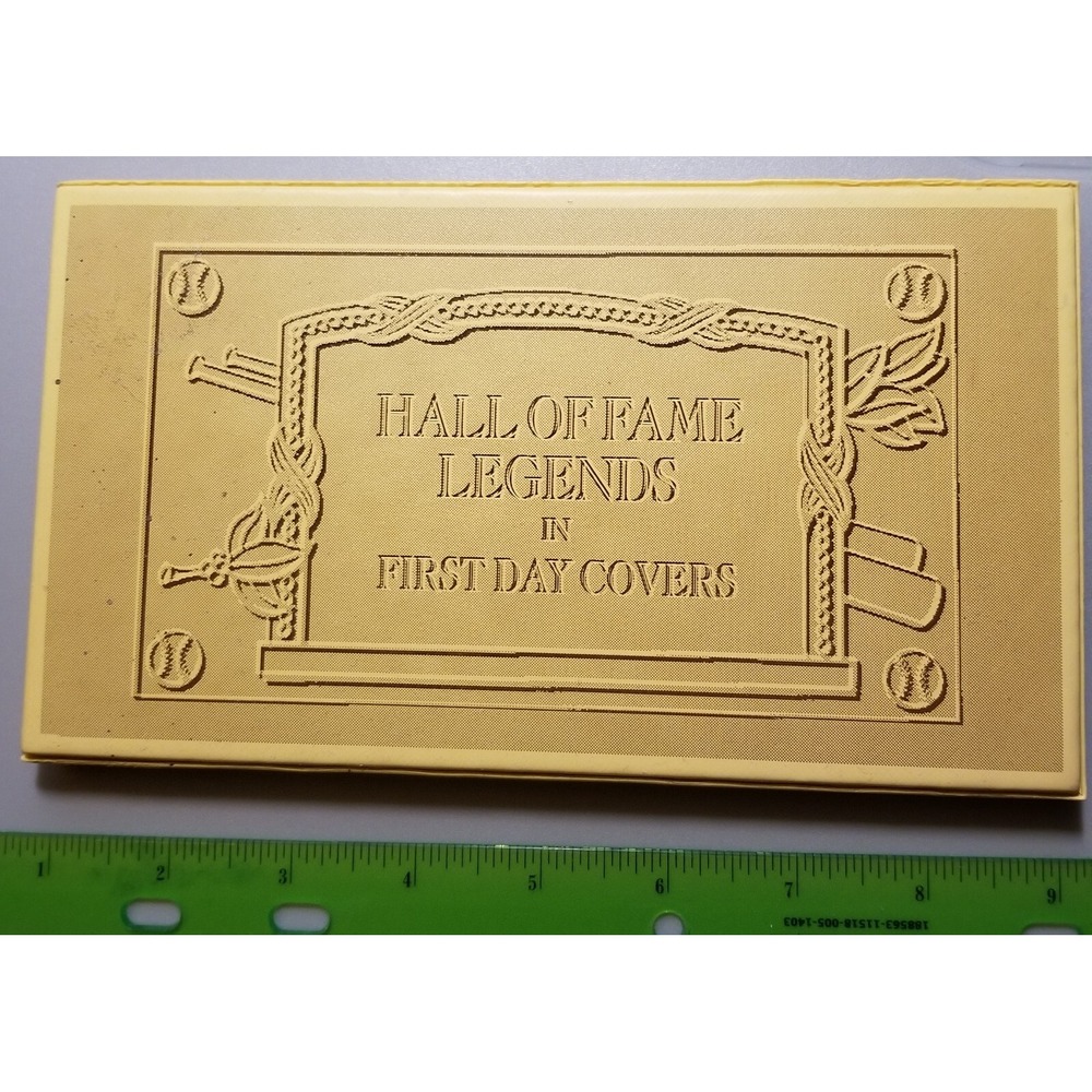 Ruth Gehrig Cobb 1993 Hall of Fame Baseball Legends First Day Covers 1988/89